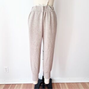 Varley DoubleSoft  The Slim Cuff Pant,‎ Joggers, Taupe Marl Fleck Medium